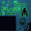 Adesivo de Parede Gamer Punho Cósmico do Jogo do Céu Estrelado Adesivo Decorativo Brilhante no Escuro Sala Gamer Quarto de Jogos - Megalomania