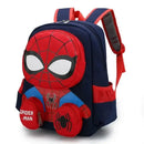 Mochila 3D Cartoon Spiderman para Estudantes Marvel Escolar Meninos e Meninas Presente Aliexpress