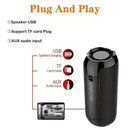 Alto-Falante Portátil Sem Fio Bluetooth TG117 Woofer ao Ar Livre com Chamadas Gratuitas FM TF Card e Acesso para USB Flash Drive USB Flash Drive Telefone Móvel Tablet TV TG117 Acessório Aliexpress