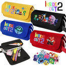 Estojo Disney Cartoon Divertida Mente 2 Inside Out 2 Bolsa de Papelaria com Grande Capacidade para Estudantes Material Escolar Aliexpress