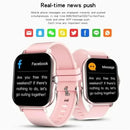 Smartwatch para Homens e Mulheres Presente para Xiaomi Tela Totalmente Sensível ao Toque Relógio Esportivo e Fitness Chamadas Bluetooth Relógio Digital Novo para 2024 Aliexpress