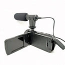 Câmera de Vídeo HD D100 com Microfone Filmadora Doméstica Gravador de Vídeo 16 Milhões de Pixels 1080P Vida de YouTuber PodCast Acessório Aliexpress