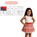 Saia Festa Junina Rosa Juvenil Quadrilha Feminina Infantil Meninas São João Escola Caipira