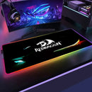Mouse Pad Redragon RGB Gamer Deskmat com LED Tapete De Teclado LED Mousepad Protetor De Mesa Anime Mats Acessórios Gamer Laptop Aliexpress