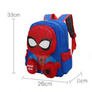 Mochila 3D Cartoon Spiderman para Estudantes Marvel Escolar Meninos e Meninas Presente Aliexpress