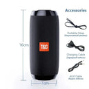 Alto-Falante Portátil Sem Fio Bluetooth TG117 Woofer ao Ar Livre com Chamadas Gratuitas FM TF Card e Acesso para USB Flash Drive USB Flash Drive Telefone Móvel Tablet TV TG117 Acessório Aliexpress