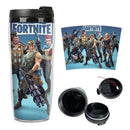 Copo Térmico de Plástico Fortnite Double Deck 400ml com Isolamento Térmico Acessório Gamer Presente Criança Adulto Aliexpress