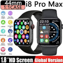 Novo Smartwatch Original I8 Pro Max Série 8 Relógio Inteligente para Homens e Mulheres Chamadas por Telefone Tela Personalizável Esportivo e à Prova d'Água Acessório Wearable Aliexpress