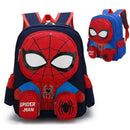 Mochila 3D Cartoon Spiderman para Estudantes Marvel Escolar Meninos e Meninas Presente Aliexpress