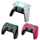 Controle Console PS3, PS4, PS5, Switch, Android e PC Game Jogos Sem Fio BT Top Gamepad com Luz RGB Touchpad Suporte de Chave Traseira Joystick 3D Presente Criança Gamer Aliexpress