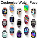 Novo Smartwatch Original I8 Pro Max Série 8 Relógio Inteligente para Homens e Mulheres Chamadas por Telefone Tela Personalizável Esportivo e à Prova d'Água Acessório Wearable Aliexpress