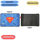 Tapete Capacho Superman DC Super Hero Girls Decorativo Personalizado Antiderrapante Firme