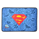 Tapete Capacho Superman DC Super Hero Girls Decorativo Personalizado Antiderrapante Firme