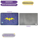 Tapete Capacho Batman Dc Super Hero Girls Decorativo Geek Antiderrapante Seguro Personalizado