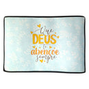 Tapete Capacho Frase que Deus te Abençoe Sempre Antiderrapante Decorativo Personalizado