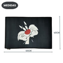 Tapete Capacho Frajola Looney Tunes Decorativo Antiderrapante Personalizado Seguro