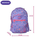 Mochila de Costas Tsum Tsum Stitch Disney Escolar Notebook Juvenil Resistente Espaçosa Original Ponto Criativo