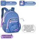Kit Mochila De Costas e Estojo Box Lilo Stitch Tsum Tsum Disney  Infantil Escolar Menina Volta As Aulas