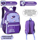 Mochila De Costas Stitch Disney Tsum Tsum Lilo Stitch Infantil Escolar Volta As Aulas Resistente Meninas Passeio Viagem Estudos