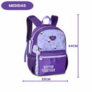 Mochila De Costas Stitch Disney Tsum Tsum Lilo Stitch Infantil Escolar Volta As Aulas Resistente Meninas Passeio Viagem Estudos