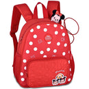 Mochila de Costas Escolar Minnie Tsum Tsum Infantil Disney Menina Viagem Passeio Volta as Aulas Clio