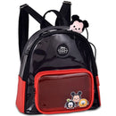 Mochila de Costas PVC Mickey Tsum Tsum Disney Infantil Menino Volta as Aulas Escolar Viagem Clio