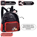 Mochila de Costas PVC Mickey Tsum Tsum Disney Infantil Menino Volta as Aulas Escolar Viagem Clio