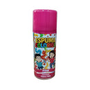 Kit Fantasia Branca de Neve Tam G e Espuma Spray Pink Carnaval Festa Infantil Menina Diversão Colorida Princesa Disney