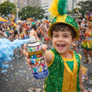 Espuma Colorida Spray Azul Criança Festa Carnaval Colorida Neve Artificial Bloquinho Axe Diversão Brincadeira 150ml