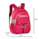 Kit Mochila de Costas Luluca Estojo box Aulas Escolar Rosa Juvenil Original Megalomania