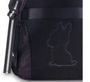 Kit Mochila Costas Rebecca Bonbon Preto Estojo Box Juvenil Escolar Meninas Chaveiro Pompom Clio Megalomania