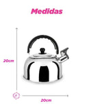 Chaleira de Inox Basca Chá Água Ke Home Megalomania