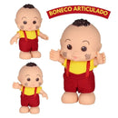 Boneco Cascão Iti Malia Turma da Mônica Infantil Criança Brinquedo Vinil Baby Blink Megalomania