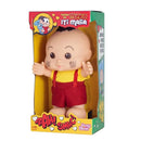 Boneco Cascão Iti Malia Turma da Mônica Infantil Criança Brinquedo Vinil Baby Blink Megalomania