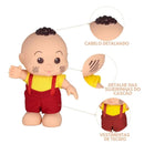 Boneco Cascão Iti Malia Turma da Mônica Infantil Criança Brinquedo Vinil Baby Blink Megalomania