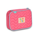 Kit Mochila de Carrinho Mala Bolsa Rosa Lancheira Térmica Duas Alças Estojo Box Meninas Juvenil Escolar Luluca Clio Megalomania