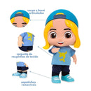 Boneco Luke Brinquedo Turma dos Aventureiros Luccas Neto Infantil Criança Novabrink Megalomania