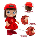 Boneca Aventureira Gi Neto Personagem Brinquedo Infantil Criança Novabrink Megalomania