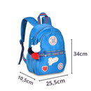 Kit Mochila de Costas Mala Bolsa Mini Rebecca Bonbon Azul Estojo Box Feminino Juvenil Fashion Clio Megalomania