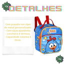 Lancheira Térmica Galinha Pintadinha Bolsa Duas Alças Infantil Lanchinho Escolar Clio Megalomania