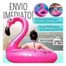 Boia Formato Flamingo 90cm x 90cm Infantil Adulto Piscina Verão Praia Mar Criança Megalomania