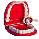Brinquedo Kit Dentista Maleta Faz de Conta Higiene Bucal Aprendizagem Verde e Rosa Acessórios PakiToys Megalomania