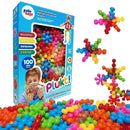 Brinquedo de Montar e Encaixe Plukt 100 Peças Engrenagens Criativo Educativo Infantil PakiToys Megalomania
