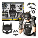Conjunto Batman Fantasia DC Comics Super - Herói Infantil Criança Masculino Novabrink Megalomania