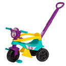 Brinquedo Carrinho de Passeio Pedal Infantil Kemotoca Baby Dog Tiffany Feminino Triciclo Kendy Megalomania