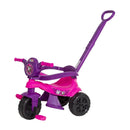 Brinquedo Carrinho de Passeio Pedal Infantil Kemotoca Baby Dog Rosa Feminino Triciclo Kendy Megalomania
