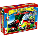 Brinquedo Copa Seleções Jogo de Botão Masculino 6 times Lugo Brinquedos Megalomania