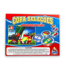 Brinquedo Copa Seleções Jogo de Botão Masculino 6 times Lugo Brinquedos Megalomania