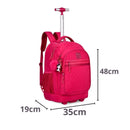 Mochila de Carrinho Mala Bolsa Preto Rosa Lilás Rebecca Bonbon Fashion Meninas Clio Megalomania