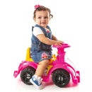 Brinquedo Carrinho Andador Interativo Ketokinha Princesa Feminino Triciclo Kendy Megalomania